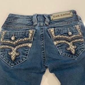 Women Rock Revival Caress boot cut jeans